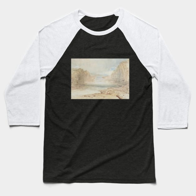 Baden from the North, 1844 Baseball T-Shirt by Art_Attack